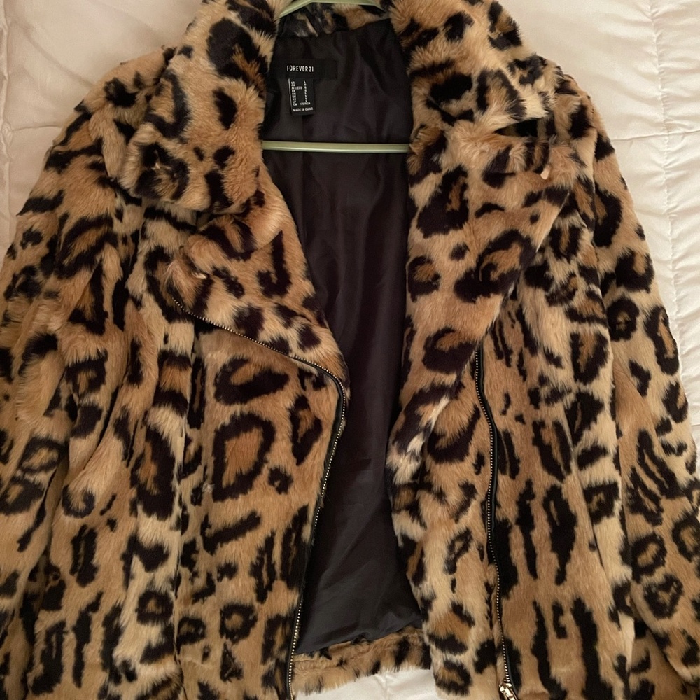 CHEETAH PRINT JACKET